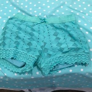 Faded Glory Turquoise Shorts